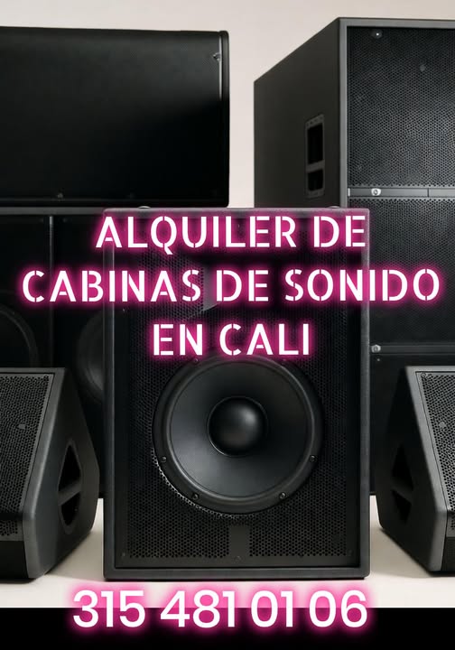 3154810106 - Alquiler de cabinas de sonido en Cali